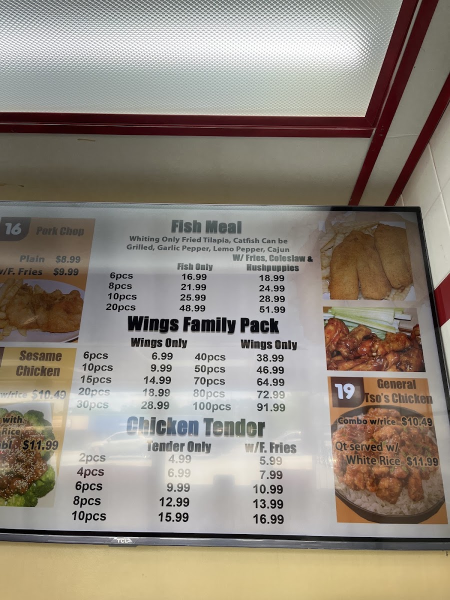 Wings Mania Menu - Image 2