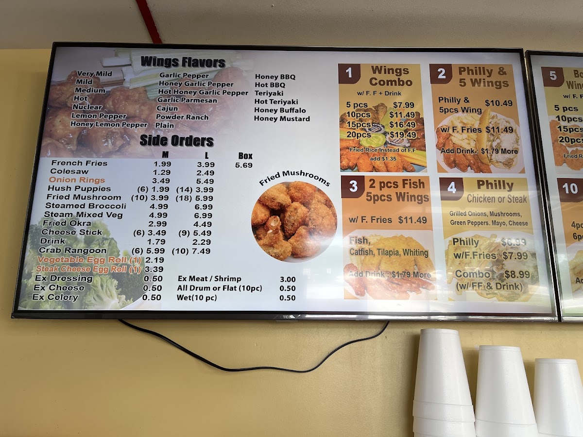 Wings Mania Menu - Image 3